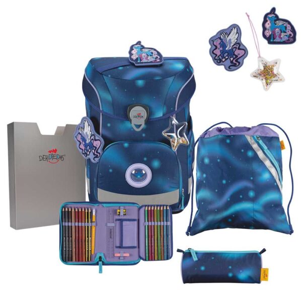 DerDieDas ErgoFlex Easy ST Schulranzen-Set 5tlg Luna