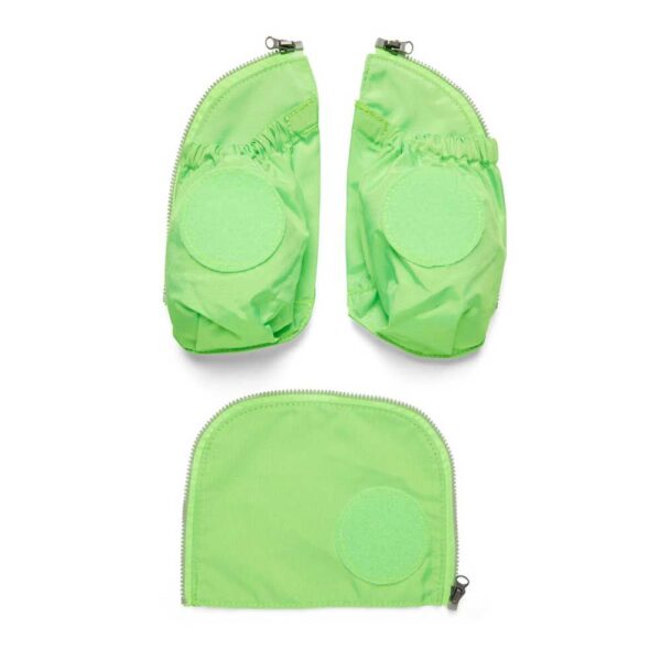 Ergobag Sicherheitsset mit Seitentaschen Grün 002