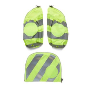 Ergobag Sicherheitsset mit Seitentaschen und Reflektorstreifen Gelb 002