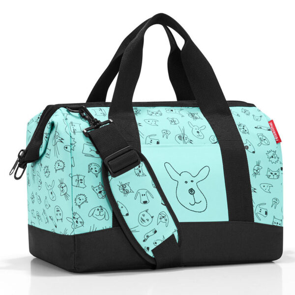 Reisenthel Allrounder M Kids Cats and Dogs Mint