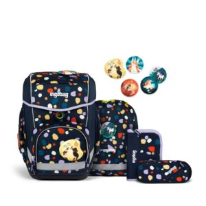 Ergobag Cubo Schulranzen-Set 5tlg Bärnsteinhöhle