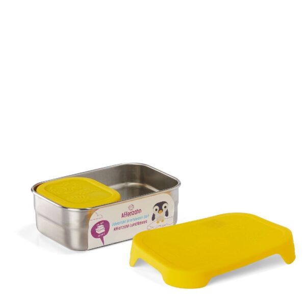 Affenzahn Edelstahl Brotdosen-Set Tiger