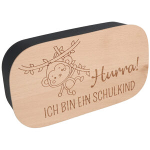 Spruchreif Kunststoff Lunchbox Hurra ich bin ein Sc