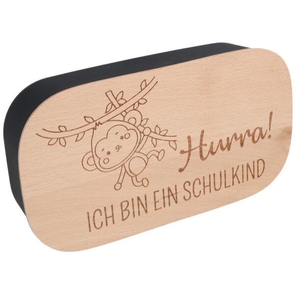 Spruchreif Kunststoff Lunchbox Hurra ich bin ein Sc