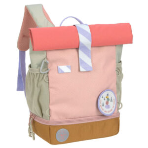 LÄSSIG Mini Rolltop Rucksack Sunny Explorer Rose