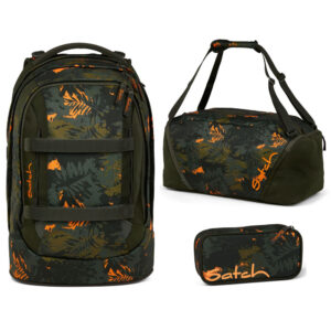 Satch Pack Schulrucksack-Set 3tlg Jurassic Jungle 2.0
