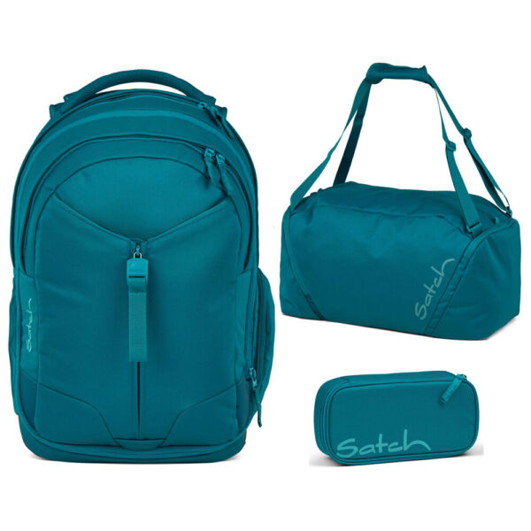 Satch Match Schulrucksack-Set 3tlg Deep Petrol 2.0