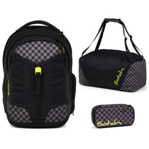 Satch Match Schulrucksack-Set 3tlg Dark Skate 2.0