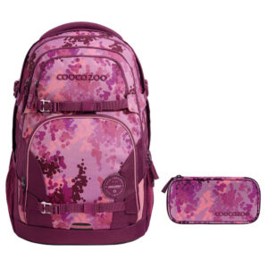 coocazoo PORTER Schulrucksack-Set 2tlg Cherry Blossom