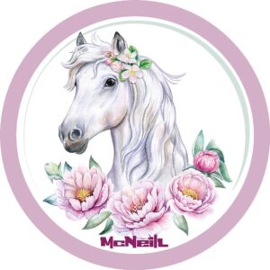 McNeill McAddy Pferd Weiß