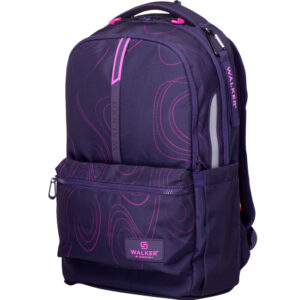 Walker Rey Schulrucksack Frequency Purple