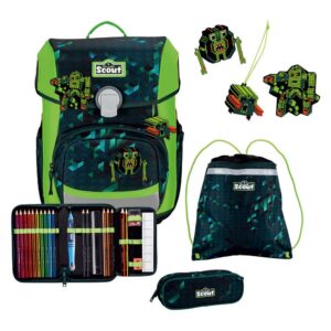 Scout Neo Schulranzen-Set 4tlg Cubes