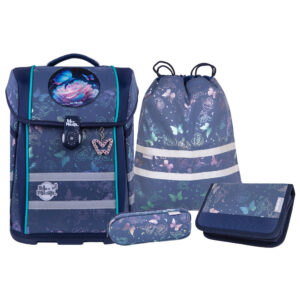 McNeill Perfecto Schulranzen-Set 5tlg Roses