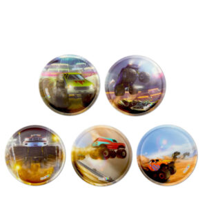 Ergobag Klettie-Set 5tlg Monstertrucks