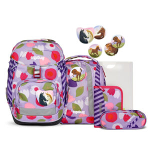 Ergobag Pack Schulranzen-Set 6tlg BlütenzauBär