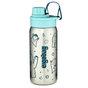 Ergobag Edelstahl Trinkflasche 0,5l Petrol