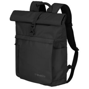 Travelite Basics Rollup Rucksack Schwarz