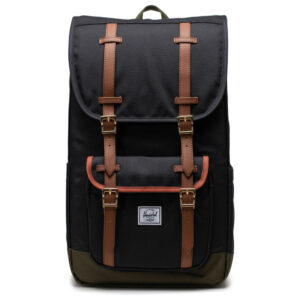 Herschel Little America Rucksack Black-Ivy Green-Chut