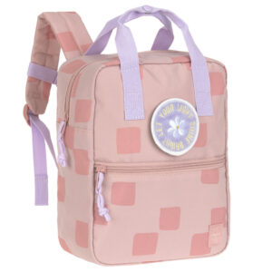 LÄSSIG Mini Square Rucksack Pattern Party Rose