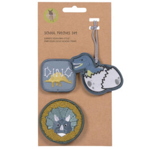 LÄSSIG School Patches-Set Jurassic