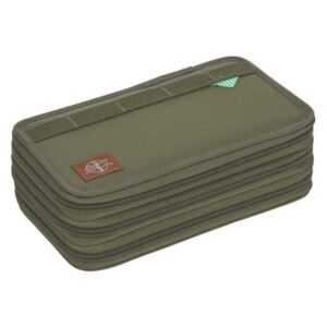 LÄSSIG 3-Fach Federmäppchen Olive