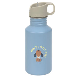LÄSSIG Edelstahl Trinkflasche 0,5 L Pattern Party Blue