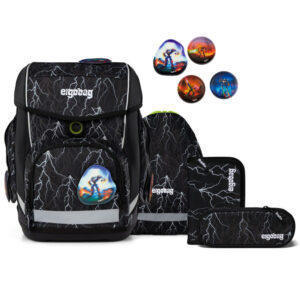 Ergobag Cubo Schulranzen-Set 5tlg Super ReflektBär II