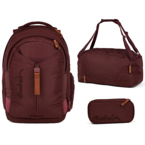 Satch Match Schulrucksack-Set 3tlg Nordic Ruby