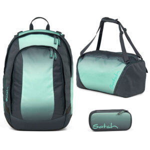 Satch Air Schulrucksack-Set 3tlg Gradient Mint