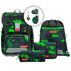 Step by Step CLOUD Schulranzen-Set 5tlg Black Cat Chiko