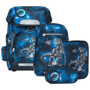 Beckmann Plus Air Schulranzen-Set 6tlg Tech Rex