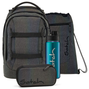 Satch Pack Schulrucksack-Set 4tlg Hidden Rainbow