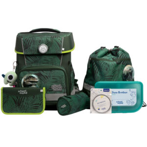 School-Mood Champion Schulranzen-Set 7tlg Daniel Dinosaurier