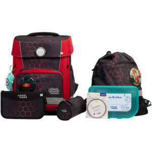 School-Mood Champion Schulranzen-Set 7tlg Mika Drache