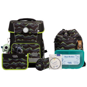 School-Mood Champion Schulranzen-Set 7tlg Finn Raubkatze