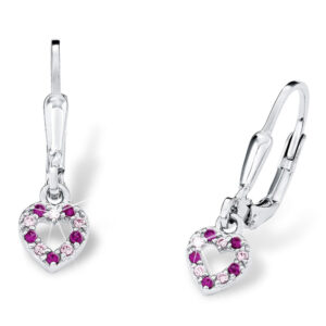 Prinzessin Lillifee by Amor Ohrringe Herz Lila