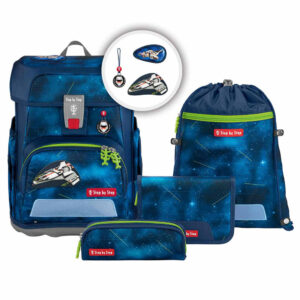 Step by Step CLOUD Schulranzen-Set 5tlg Starship Galactus