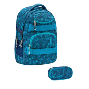 Wave Infinity Schulrucksack-Set 2tlg Jungle Vibe