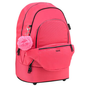 Belmil Premium Schulrucksack-Set 2tlg Coral Paradise