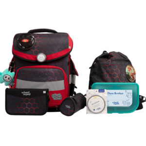 School-Mood Timeless Schulranzen-Set 7tlg Mika Drache