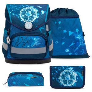 Belmil Compact Schulranzen-Set 4tlg Footballers