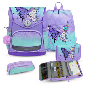 Belmil Premium Compact Plus Schulranzen-Set 5tlg Serenity