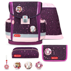 Belmil Classy Plus Schulranzen-Set 5tlg Magical Stars