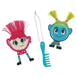 DerDieDas Wechselbuttons Set 3tlg Hippie Hair