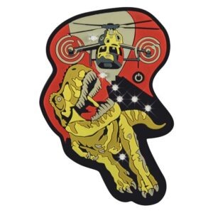 DerDieDas Wechselbutton LED Rex