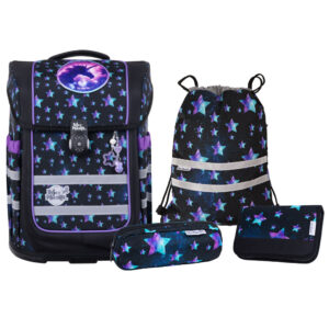 McNeill Compacto Schulranzen-Set 5tlg Star Night
