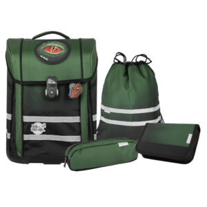 McNeill Perfecto Schulranzen-Set 5tlg Gradient Grass