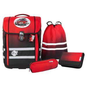 McNeill Perfecto Schulranzen-Set 5tlg Gradient Red