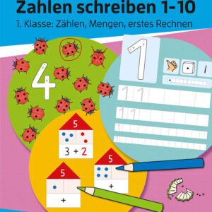 Hauschka Verlag 430 Mein Übungsheft Zahlen schreiben 1-10