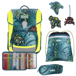 Scout Neo Schulranzen-Set 4tlg Action